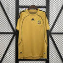 Camisa Retrô Espanha 2008 II Away - Dourada
