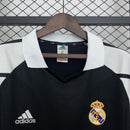 Camisa Retrô Real Madrid 2001/2002 II Away - Preta
