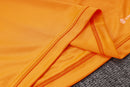 23/24 Conjunto Treino Internacional - Frio Zíper Curto - Laranja