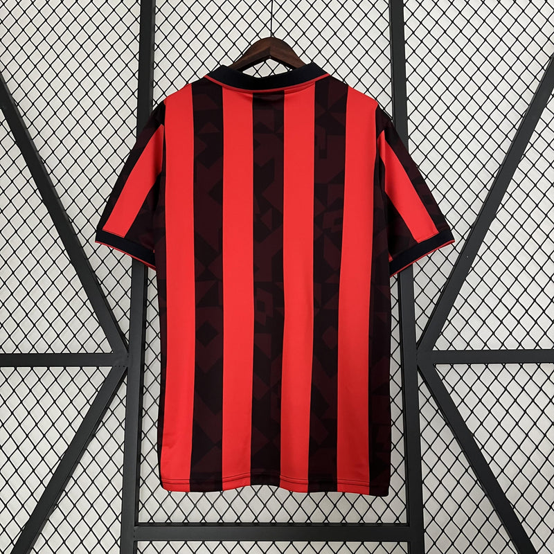 Camisa Retrô Milan 1988/1989 I Home - Lotto