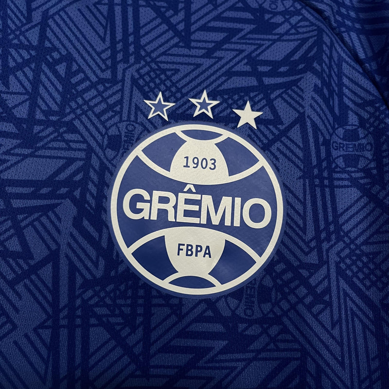 Camisa Grêmio 2024/25 Treino Azul - Torcedor