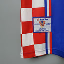 Camisa Retrô Croácia 1998 I Home - Lotto