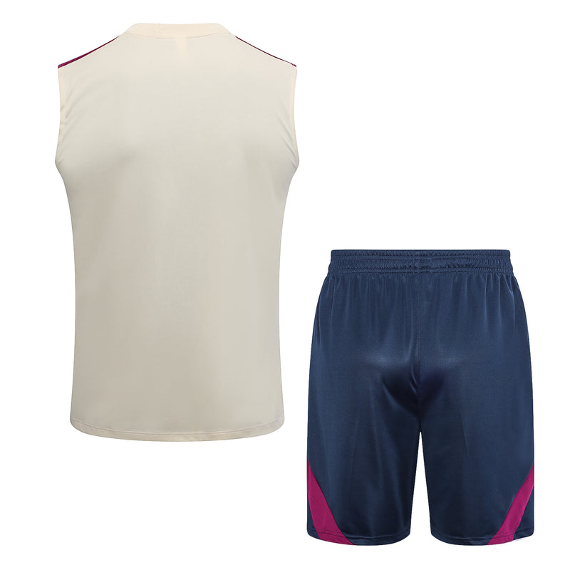 23/24 Conjunto Treino PSG - Regata Calor - Bege