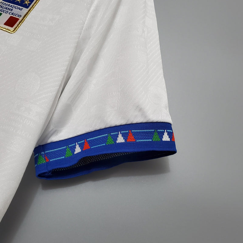 Camisa Retrô Itália 1994 II Away - Branca - Diadora