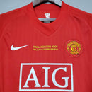 Camisa Retrô Final Champions Manchester United 2007/2008 I Home Nike