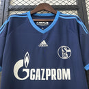 Camisa Retrô Schalke 04 2010/2011 II Away - Azul Escuro - Adidas