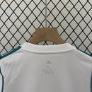 Conjunto Infantil Retrô - Real Madrid 2017/18 I Home