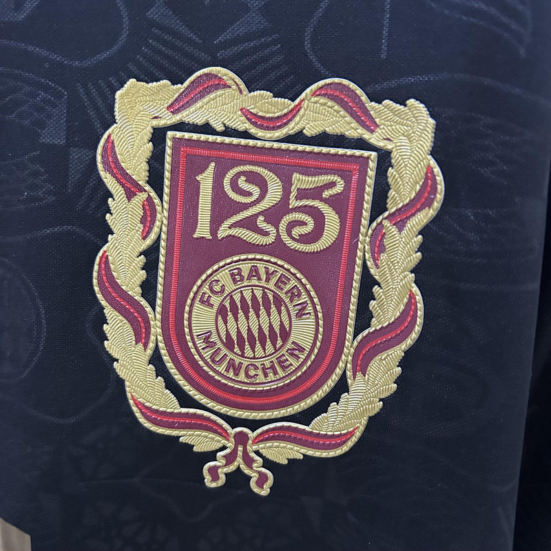 Camisa Bayern de Munique 25/26 Aniversário 125 Anos - Preta - Torcedor