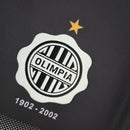 Camisa Retrô Olimpia 2002 II Away - Preta - Topper
