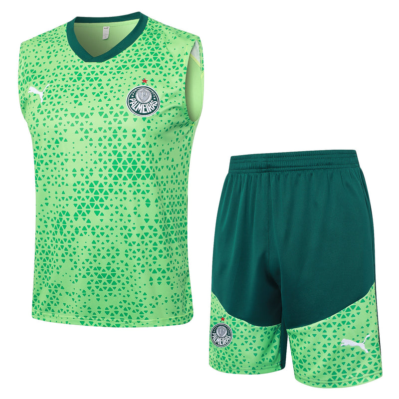 24/25 Conjunto Treino Palmeiras - Regata - Verde Claro
