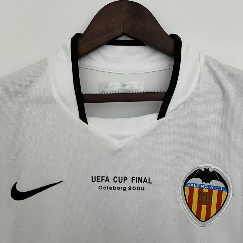 Camisa Retrô Final Copa Europa Valencia 2003/2004 I Home - Nike