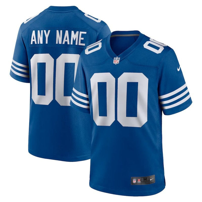 Camisa NFL Ind. Colts - Retrô Alternativa - Edição Personalizada