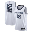 Camisa NBA Ja Morant - Memphis Grizzlies - 2023 - Edição Associação - Branco