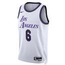 Camisa NBA LeBron James - Los Angeles Lakers - 2023 - Edição Cidade - Branco