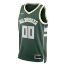 Camisa NBA - Milwaukee Bucks - 2023 Hunter Verde - Edição Ícone