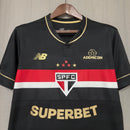 Camisa São Paulo 2025/26 III Preta - Jogador - Terceira