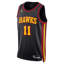 Camisa NBA Trae Young - Atlanta Hawks - 2023 Edição de Impacto - Preto