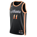 Camisa NBA Trae Young - Atlanta Hawks - 2023 - Edição Cidade - Preto