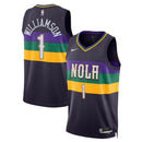 Camisa NBA Zion Williamson - New Orleans Pelicans - 2023 - Edição Cidade - Roxo
